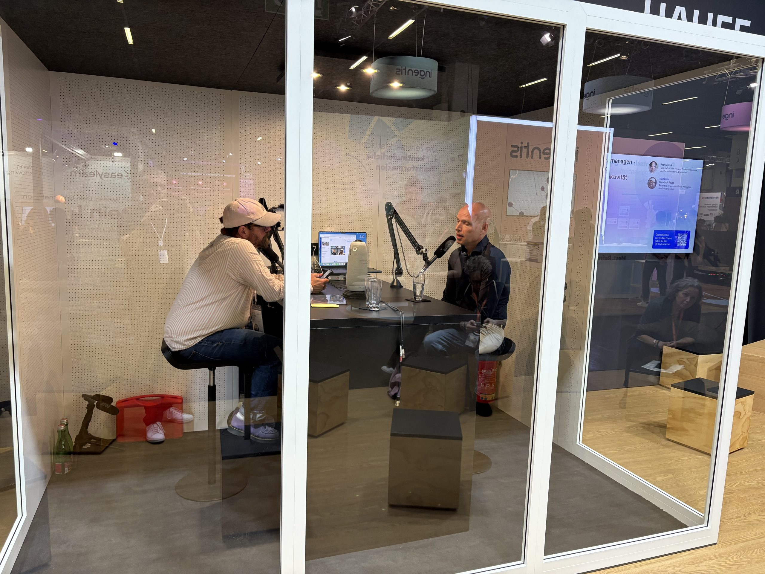 Live-Podcast bei Haufe auf der Zukunft Personal Europe in Köln
