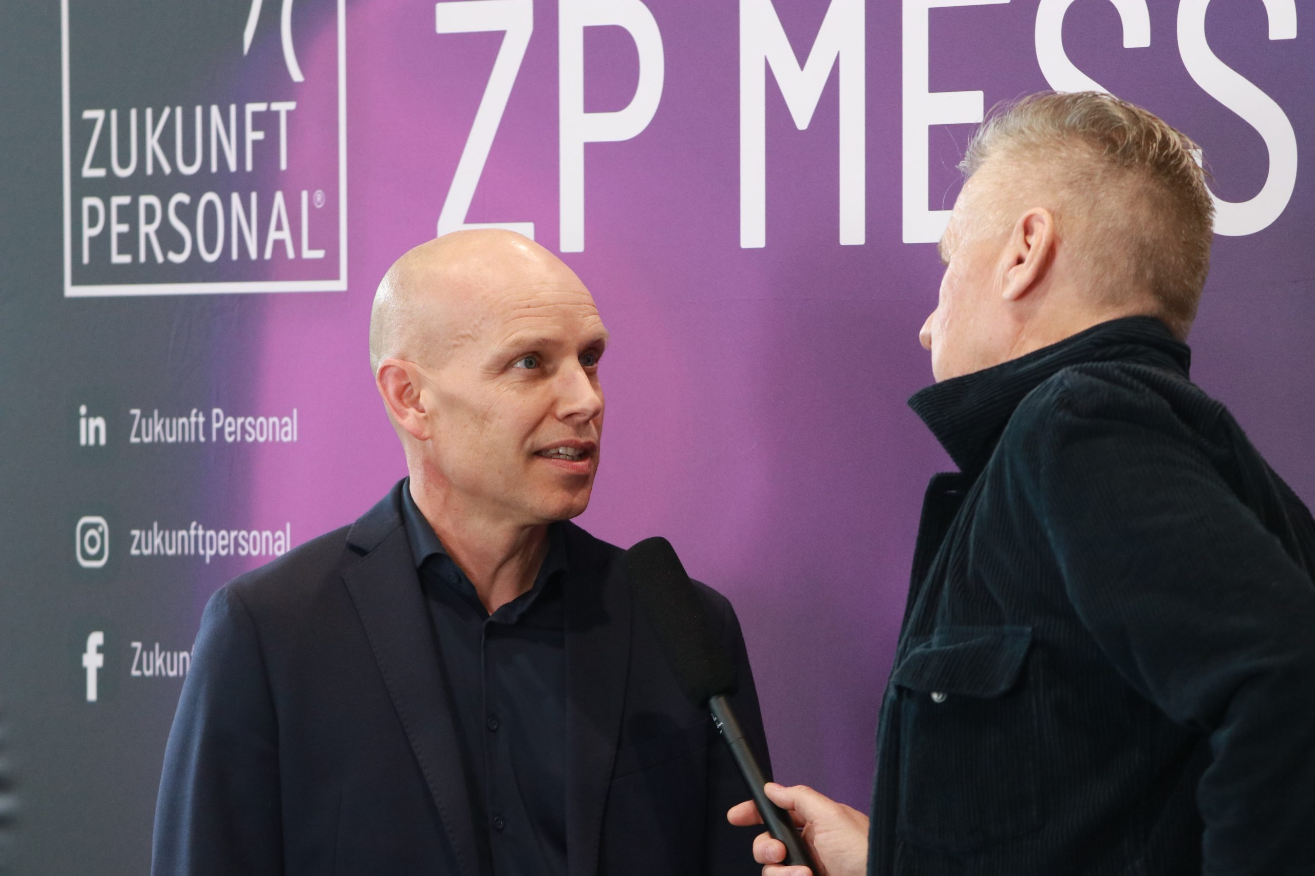 Interview im Messe TV auf der Zukunft Personal