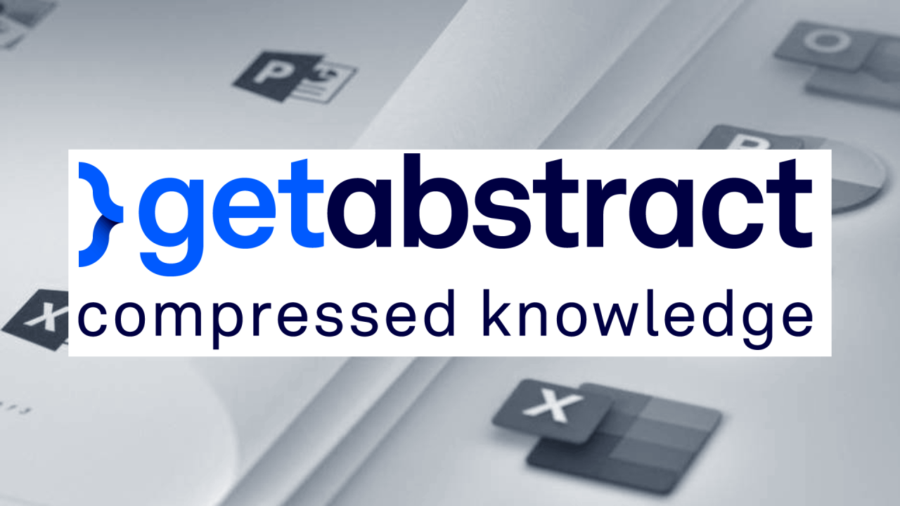 Jetzt auch bei getabstract!